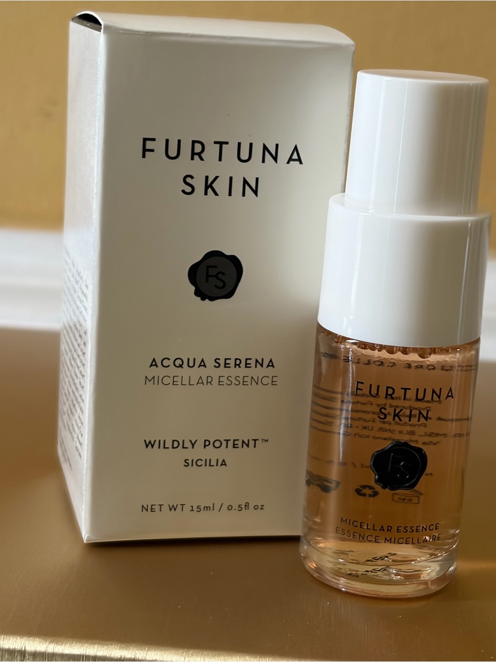 Furtuna Skin Skincare-Micellar Essence 15 ml-BOXED-NEW